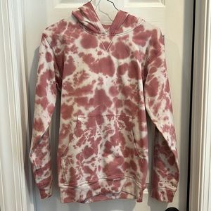 Lululemon Pink Tie-Dyed Hoodie Size 2
